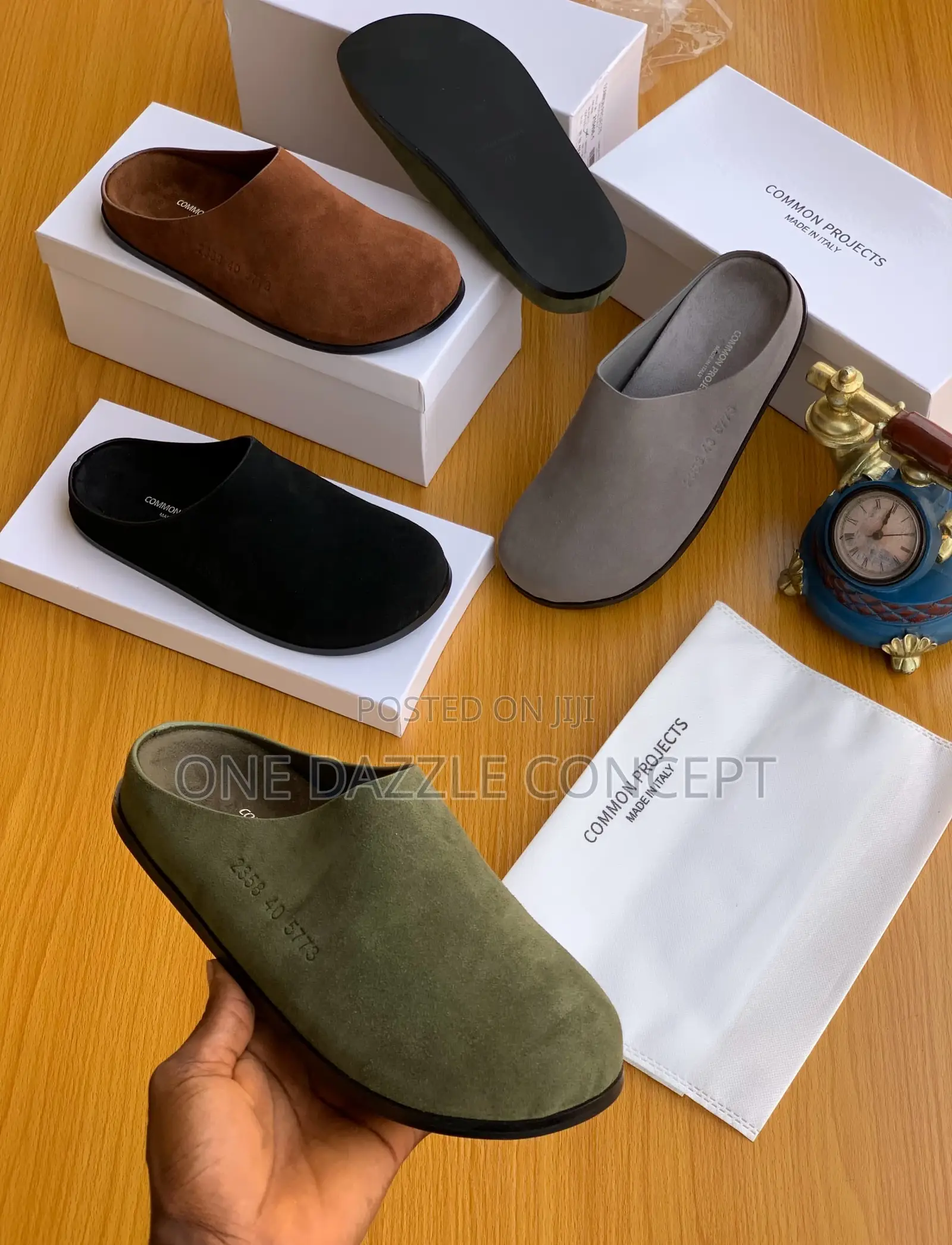 CP Suede Mule