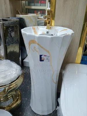Quality White Standing Wash Hand Basin