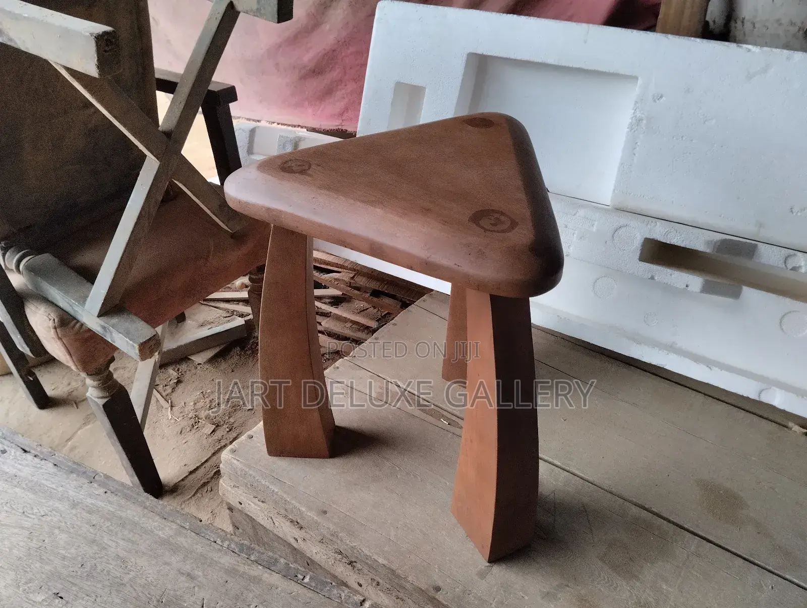 Stylish Wooden Side Stool