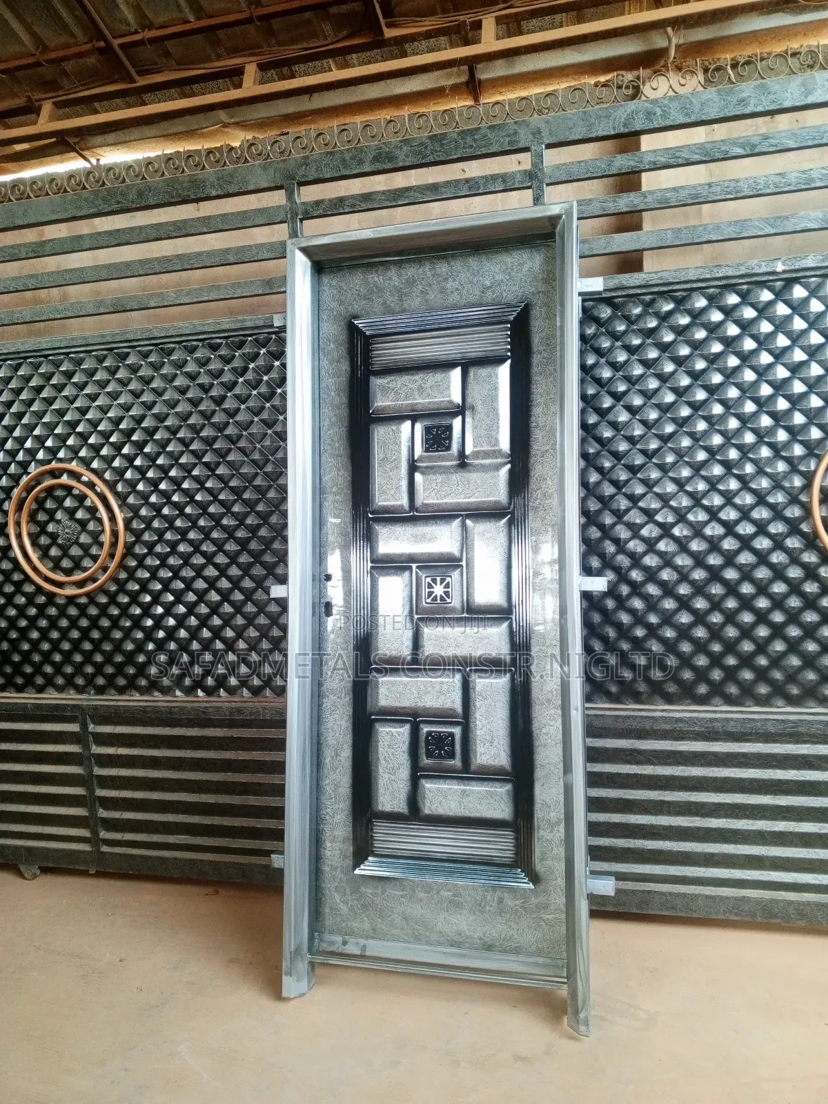 3ft Box Pattern Bullet Proof Door