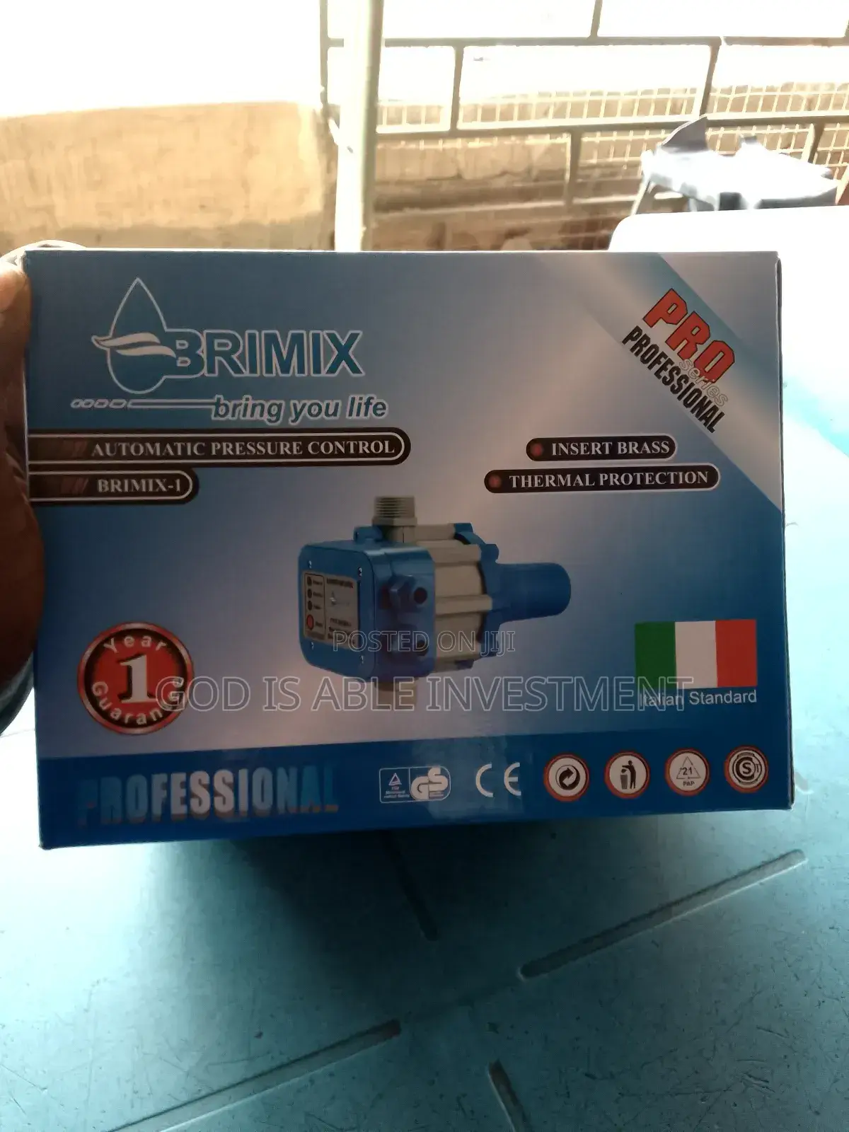 Brimix Automatic Pressure Control