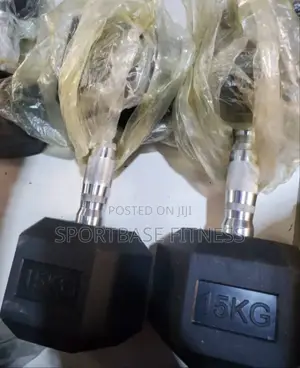 15kg Hexagon Dumbbell