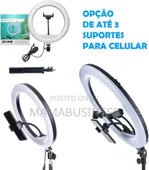 Professional Ring Light 12'' Selfie Live With Tripod