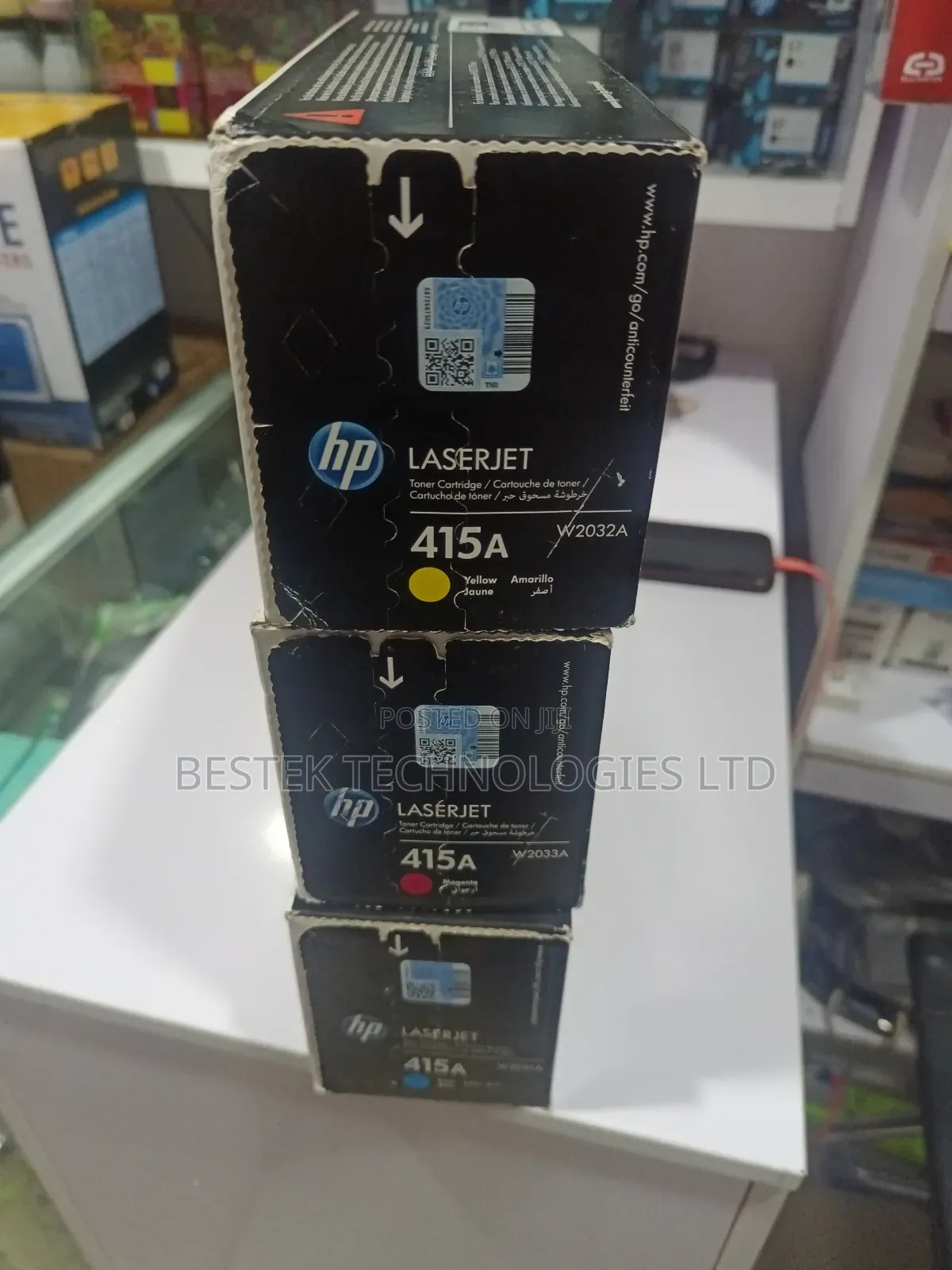Hp Toner Cartridge 415a Colours