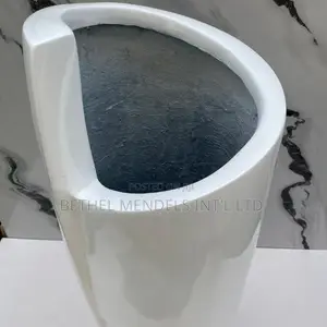 Fiberglass Decorative Idia Face Vase (Height:90cm)