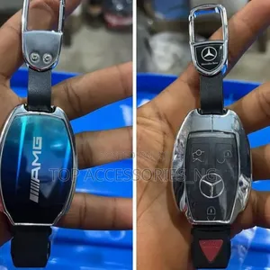 Crystal Key Cover and Holder for Mercedes Models