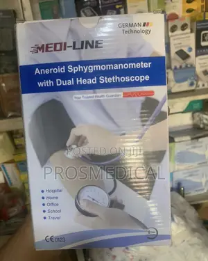 Aneroid Sphymomanometer With Dual Head Stethoscope