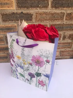 Sweet Bouquet in a Colorful Bag