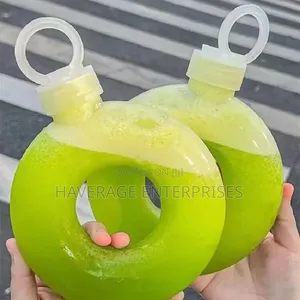 Donut Shaped Water Bottle, 350ml 10pces