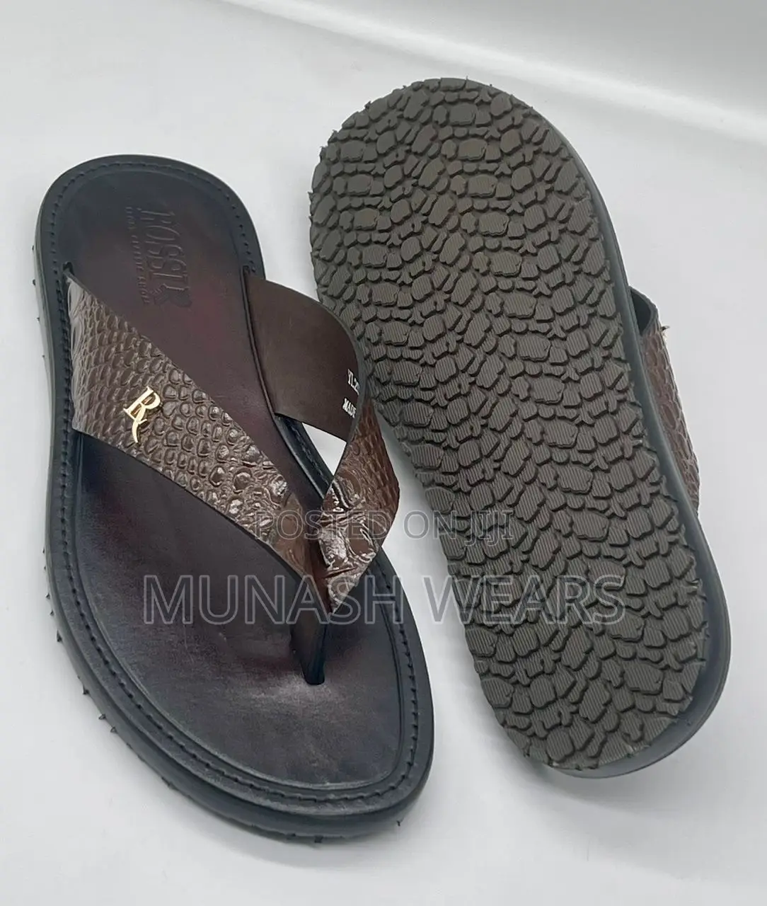 Rossi Leather Slipers 40-46