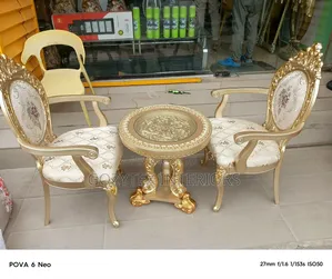 Console Table and Chair