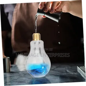 Light Bulb Cup Light Bulb Drink Glass 10pces