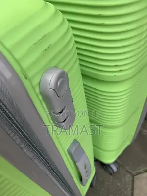 4 Set Lemon Color Rubber Luggage