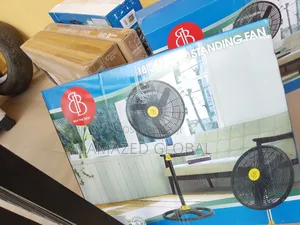 New in 18" BB Standing Fan -Black