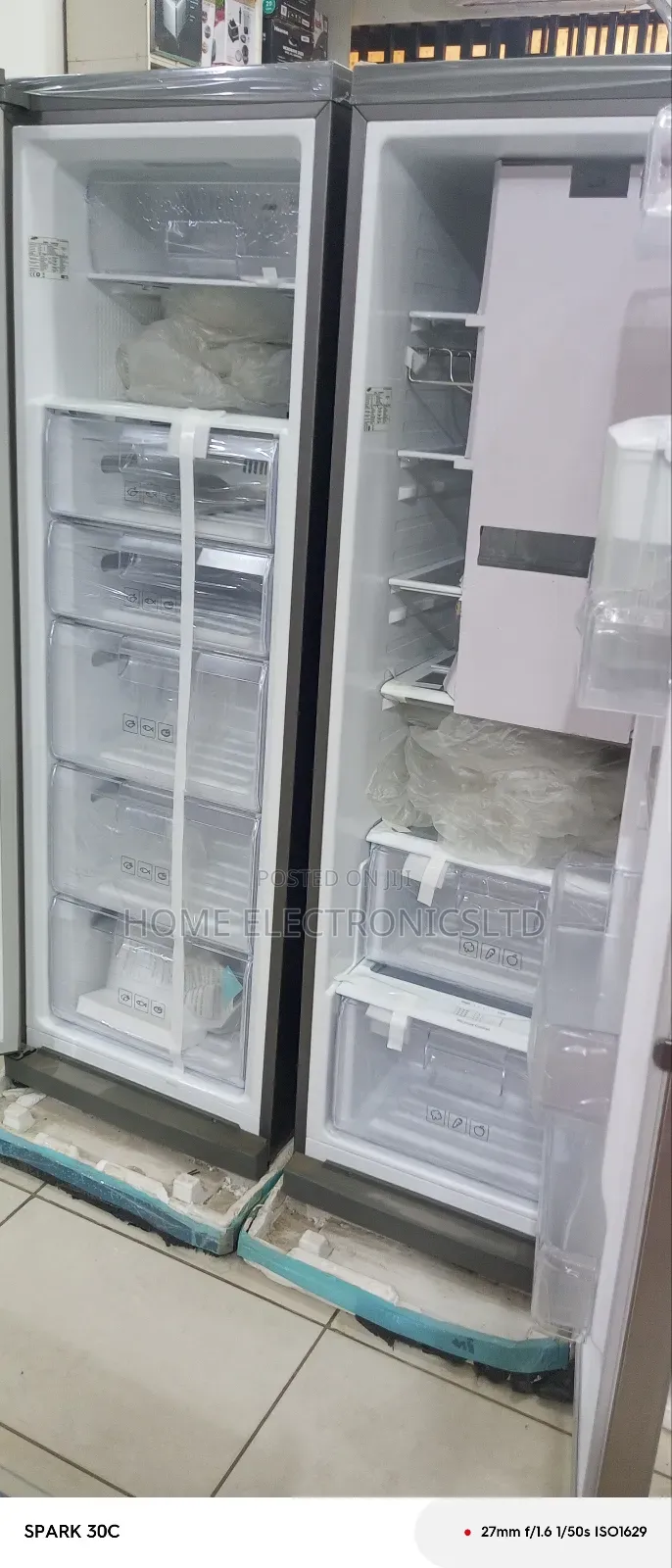 Samsung Side by Side Refrigerators 659 Liter