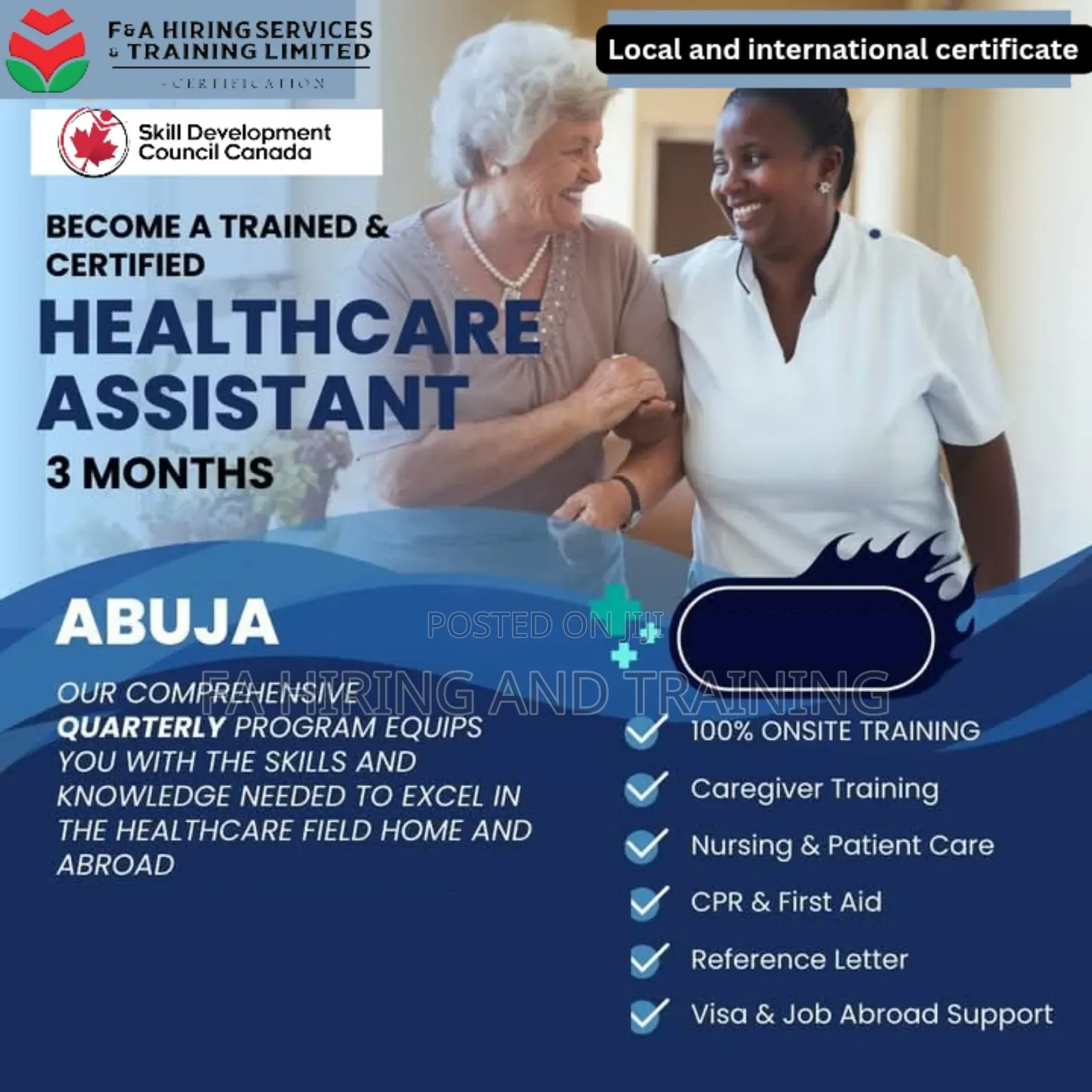Practical Caregiver Training With International Certificate