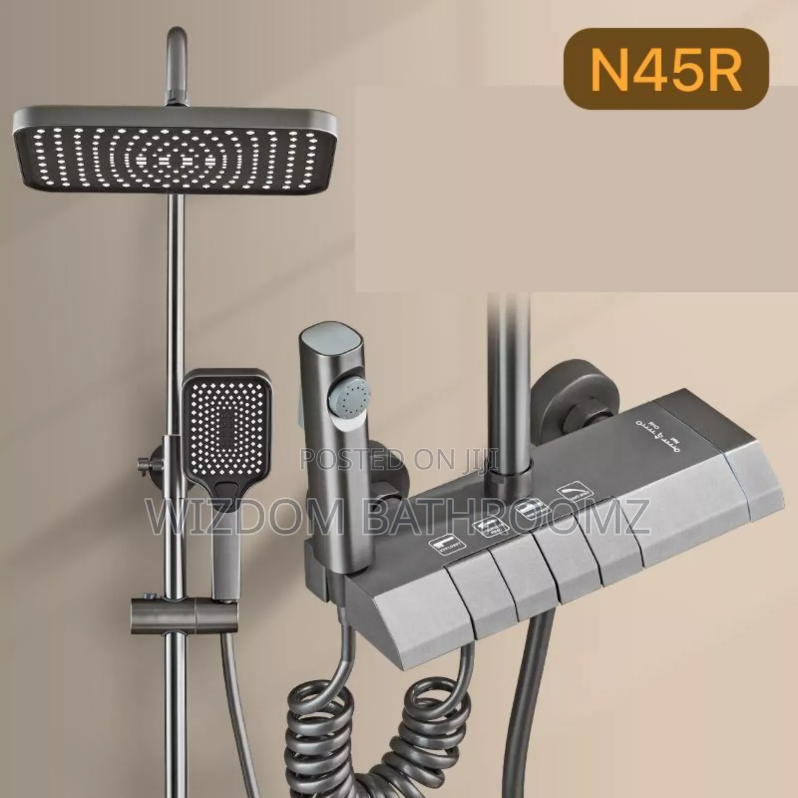 Quality Black Shower Mixer
