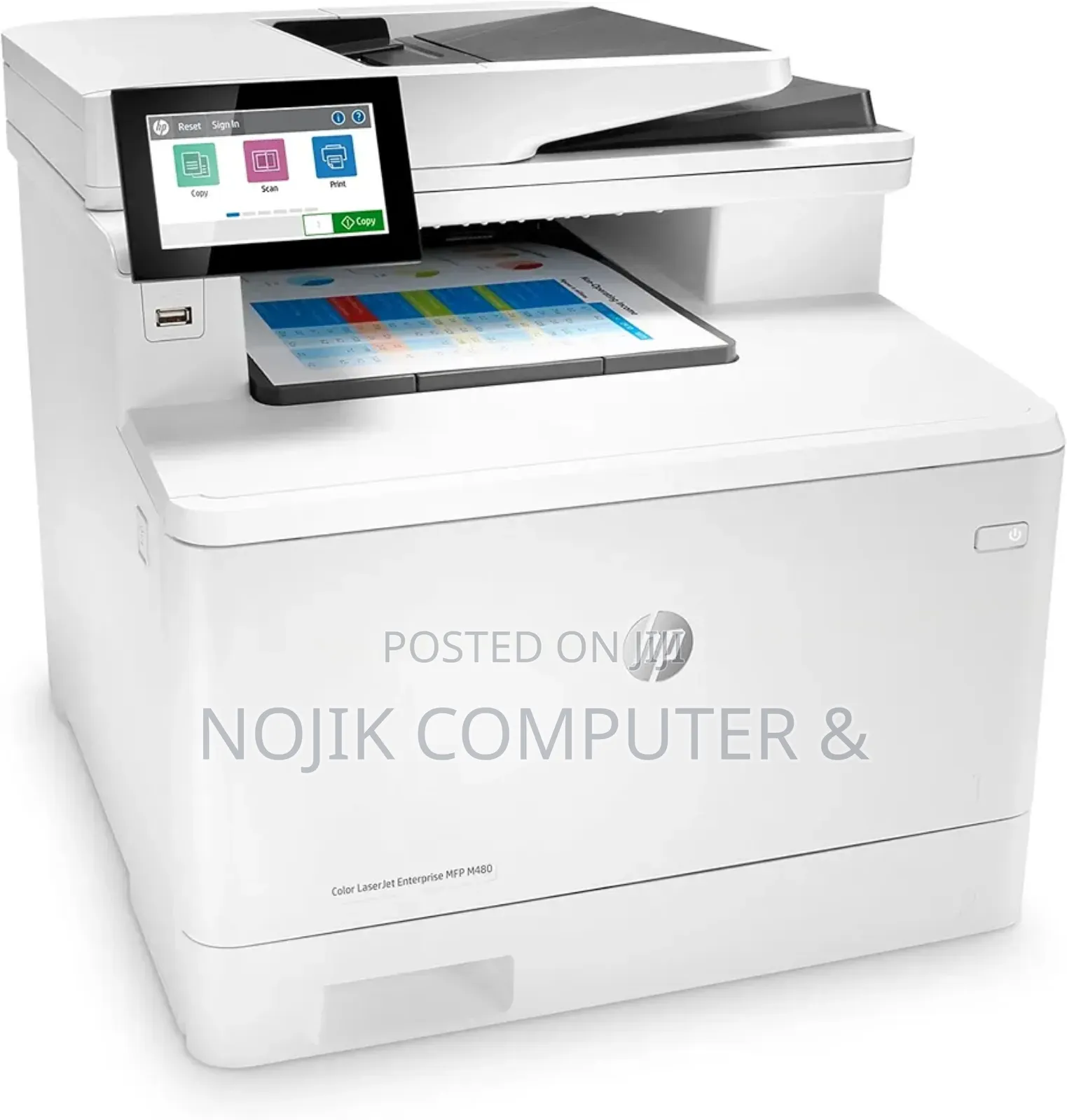 Hp Colour Laserjet Enterprise MFP (3QA55A)