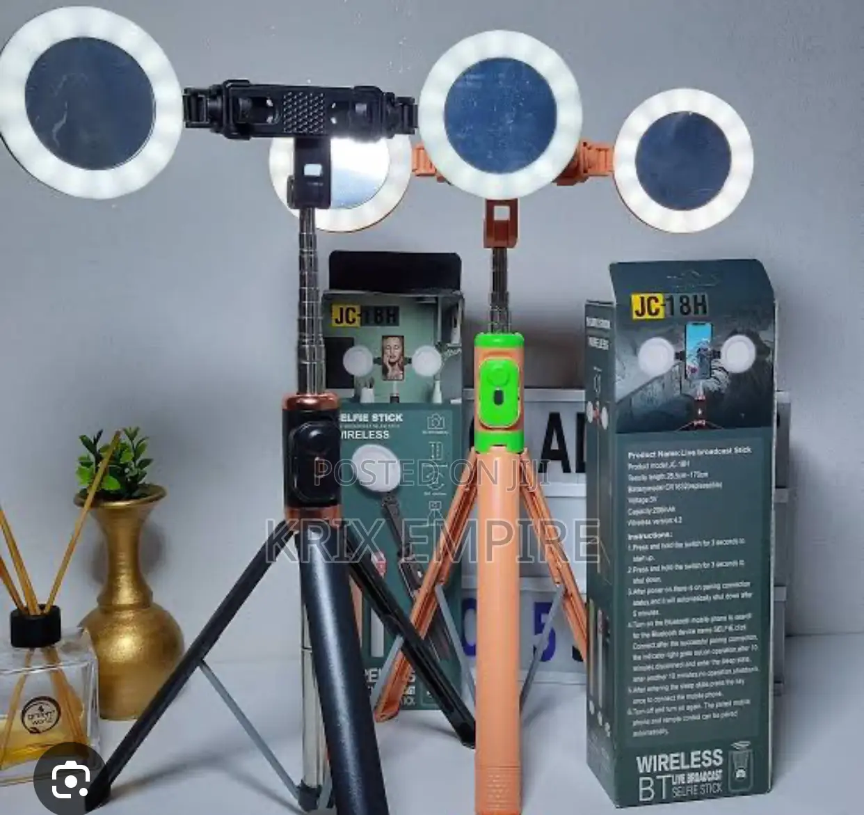 Tripod Selfie Stick Wireless JC-18