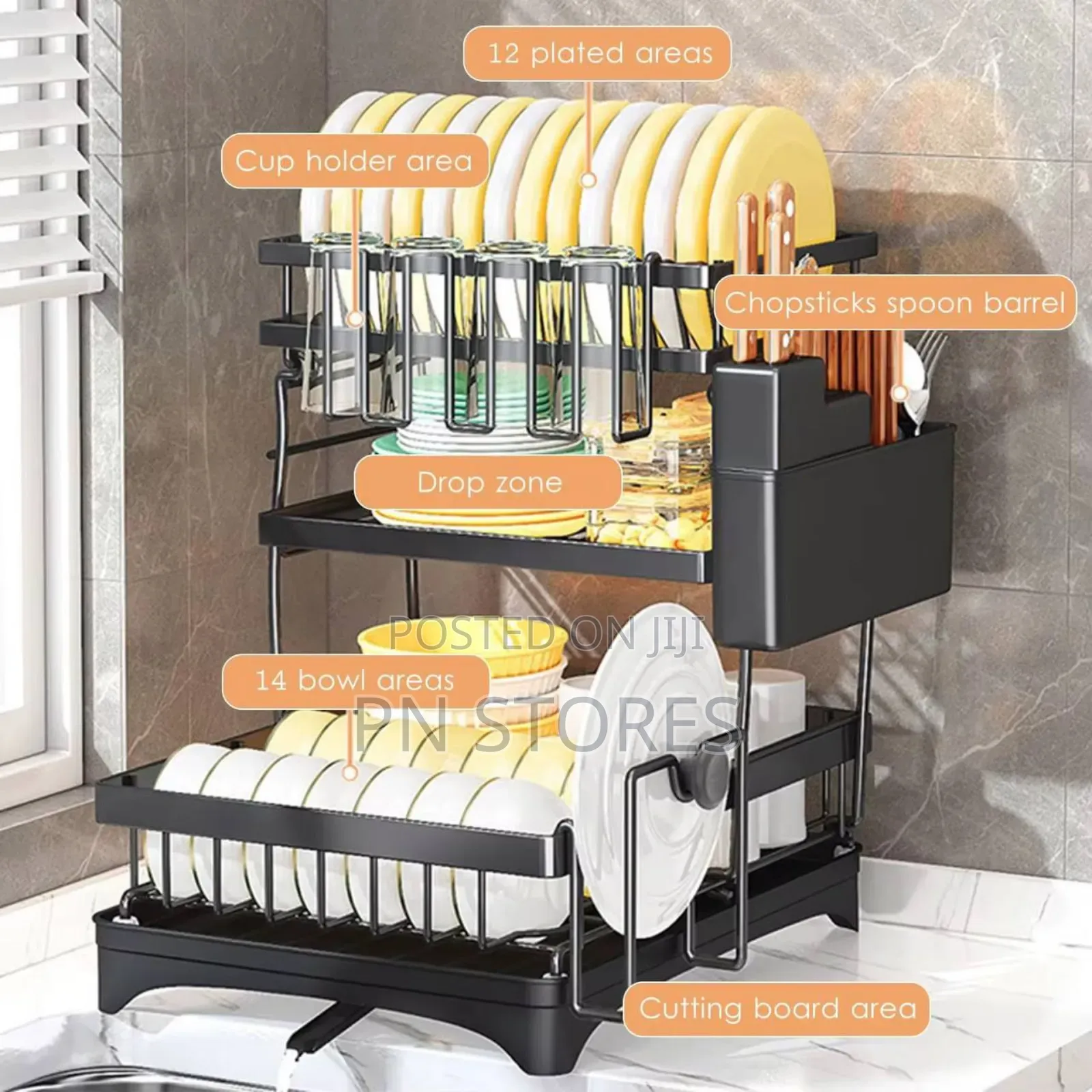 3 Layers Quality Plate Rack