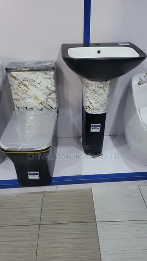 Luxury Wc Black and White