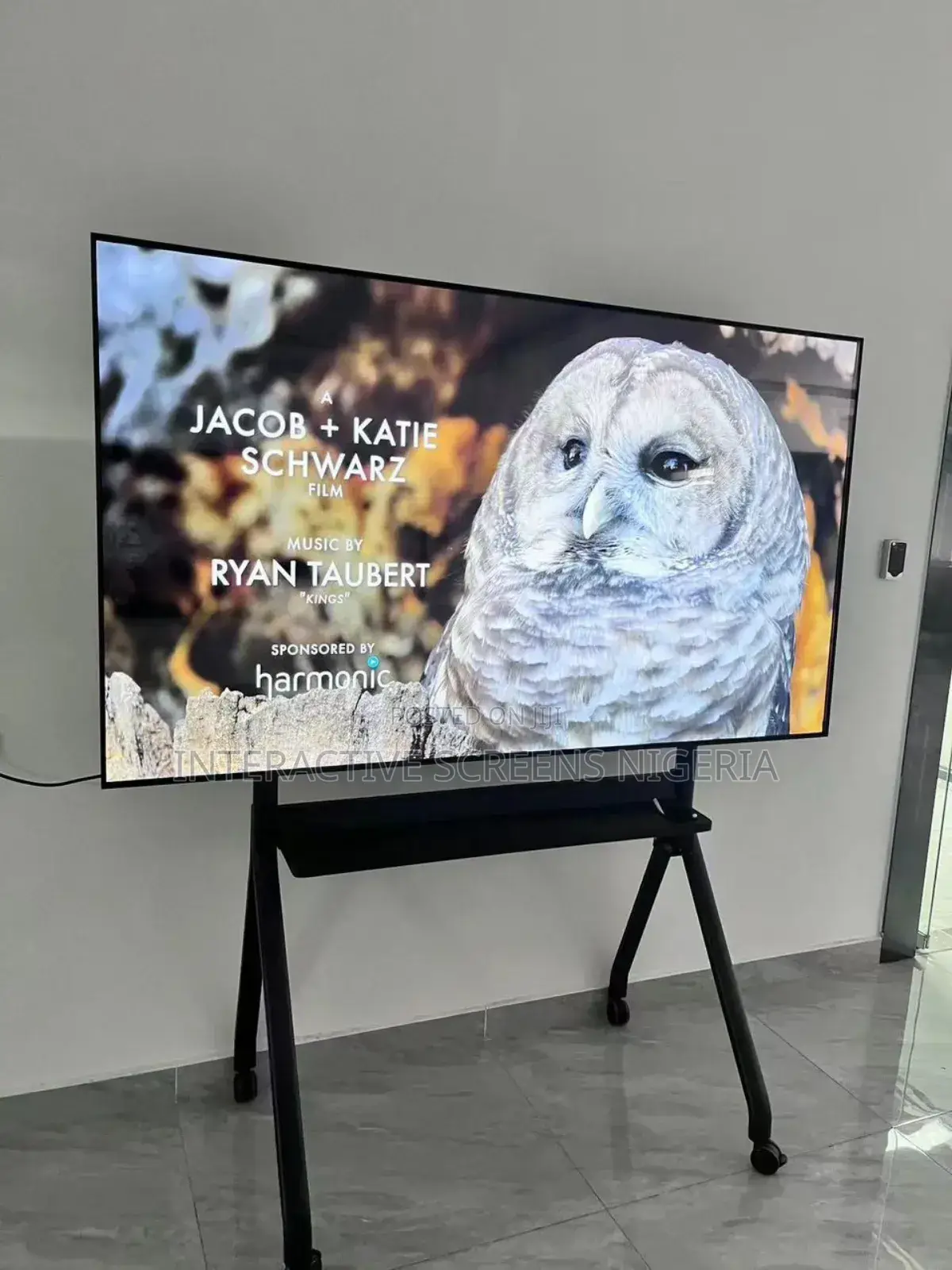 86 Inches Interactive Whiteboard Screen With Double Os