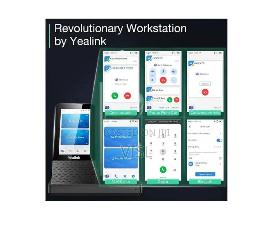 Yealink WH66 Mono DECT Wireless Headset For