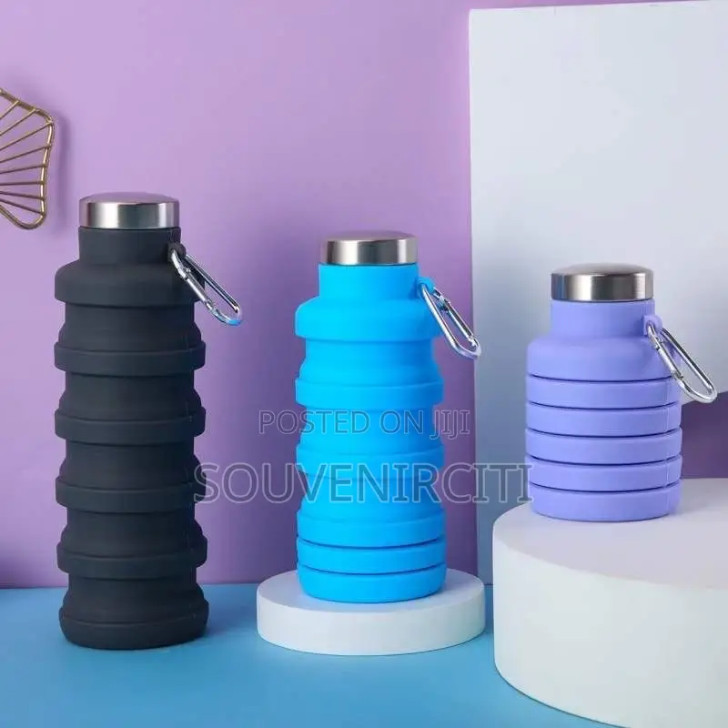 Silicone Foldable Water Bottle 750ml FIXED PRICE