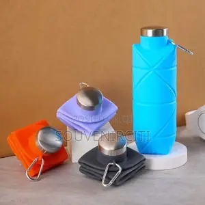 Silicone Foldable Water Bottle 750ml FIXED PRICE