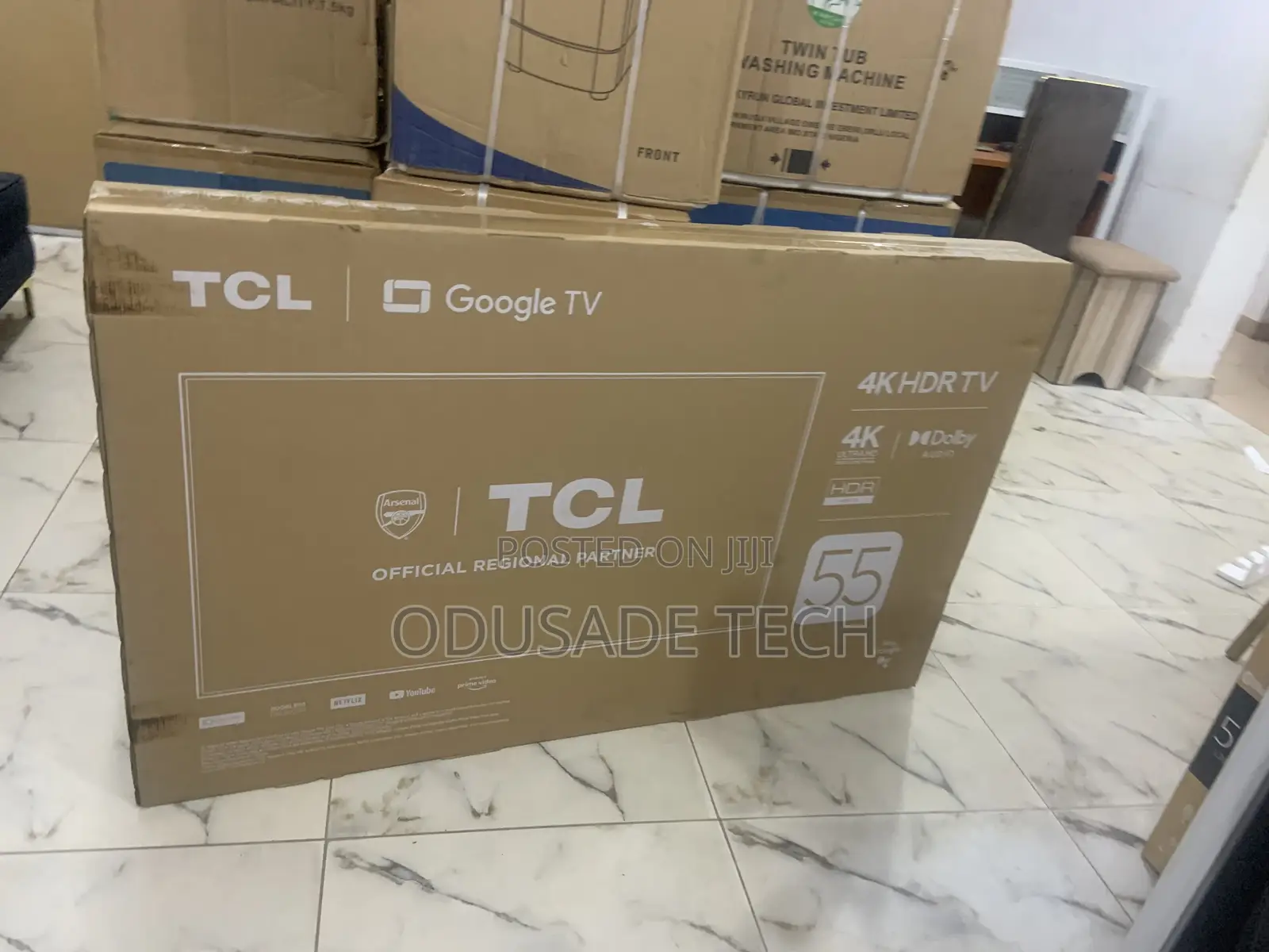 Eclipse TCL 55inch Smart UHD Android HDR Google TV