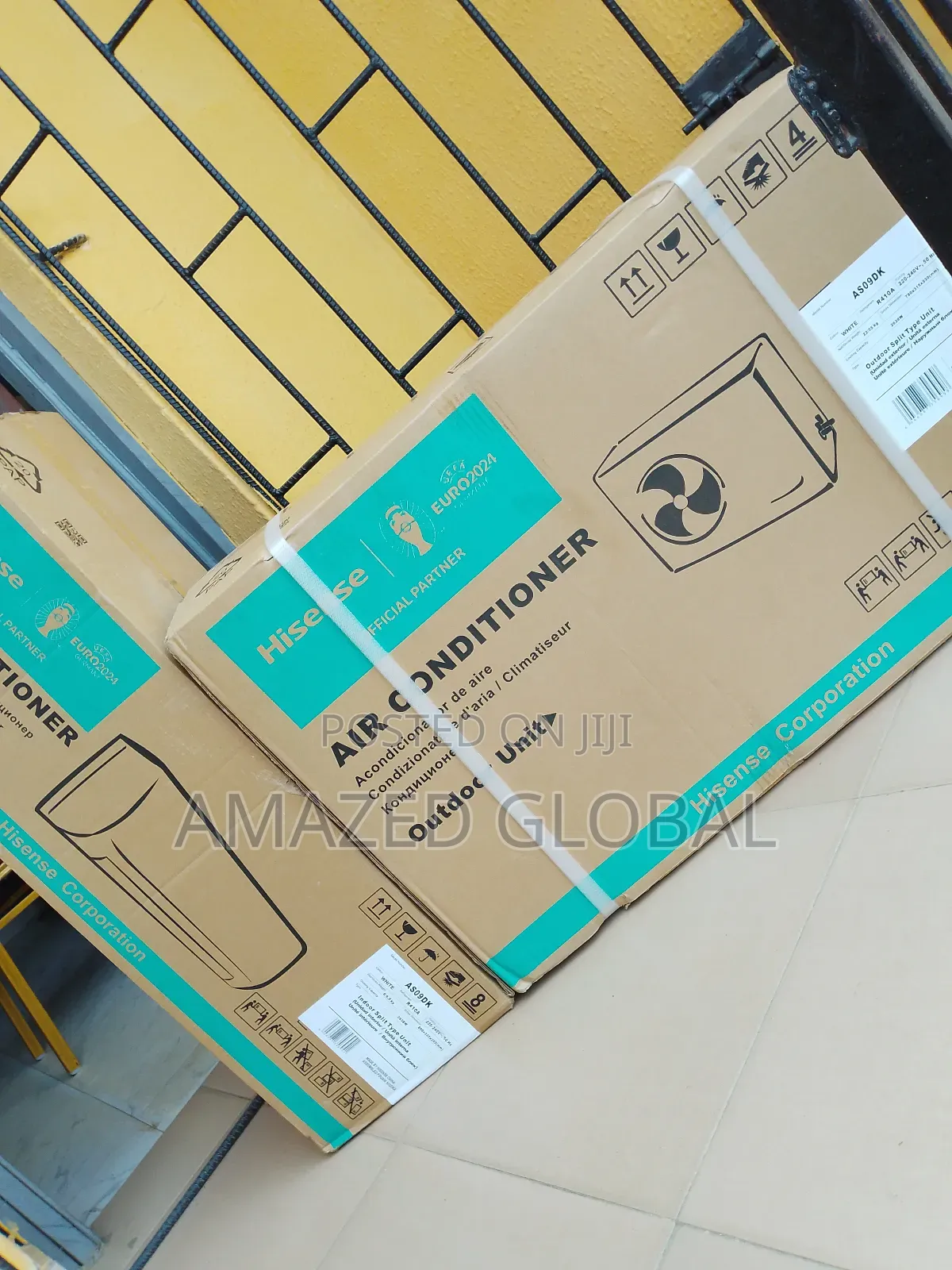 New in Hisense Split AC As09dk 1hp Inverter- White