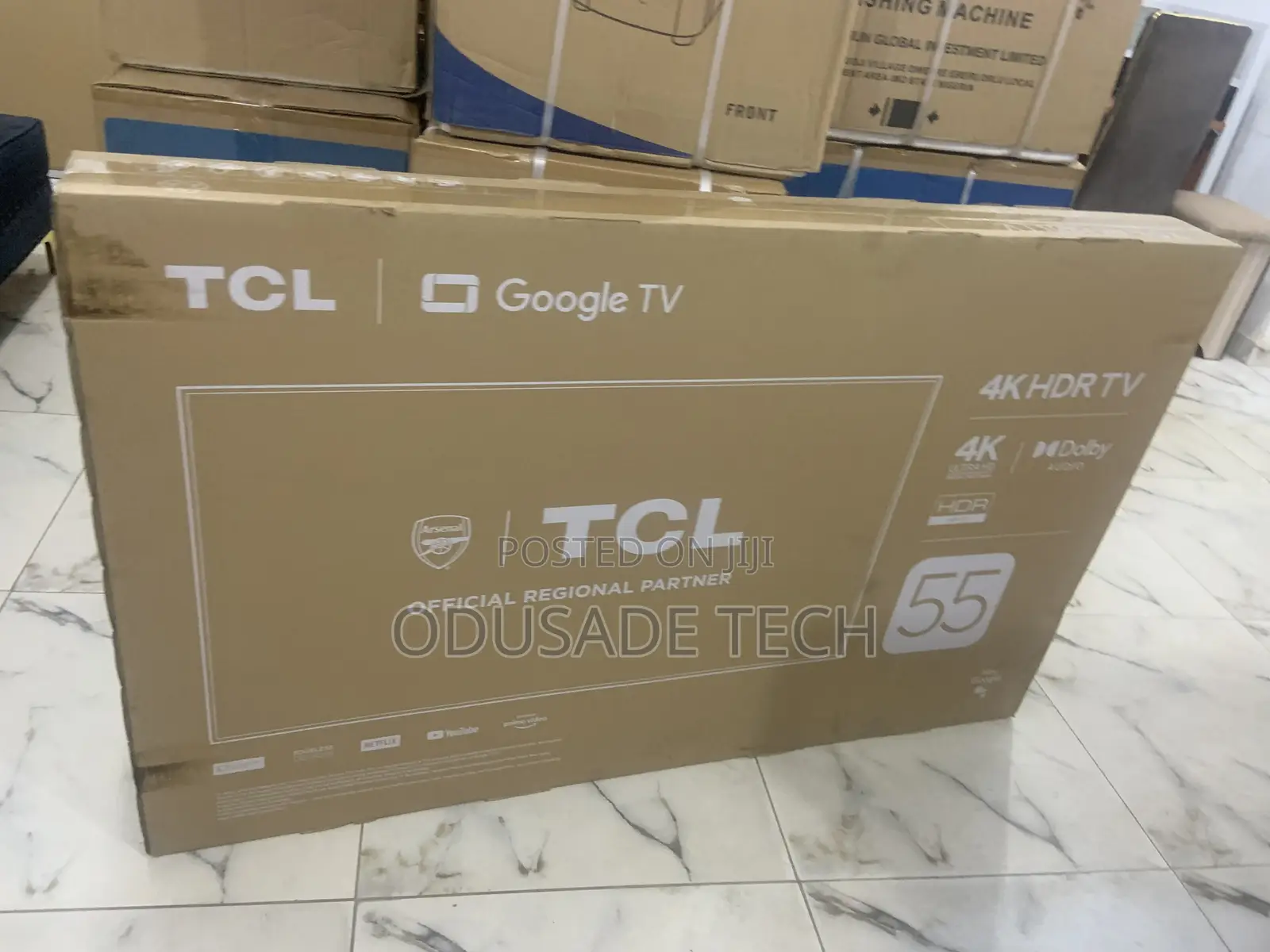 Prodigy Displaytcl 55inch Smart UHD Android HDR Google TV
