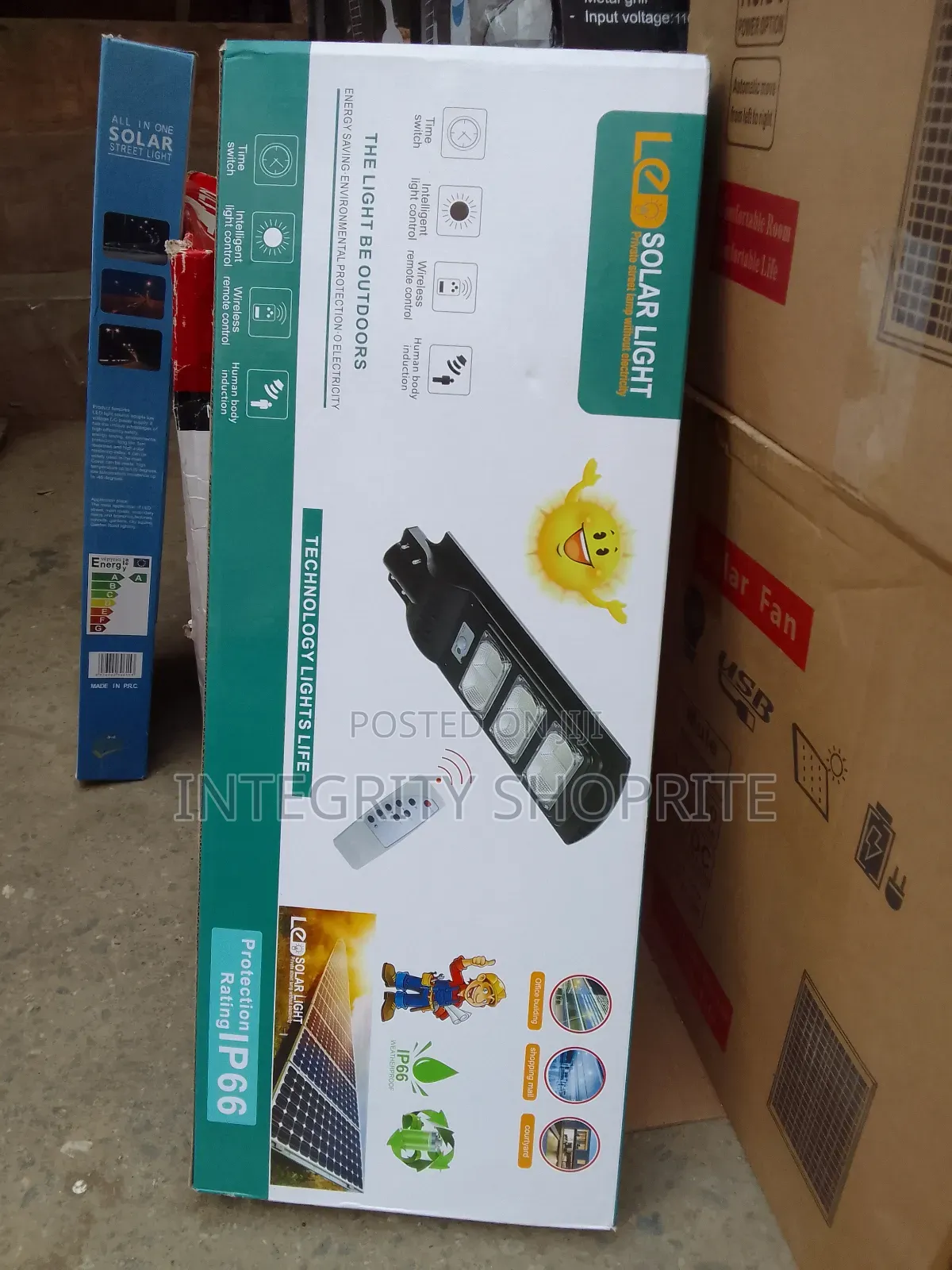 LCD Solar Light