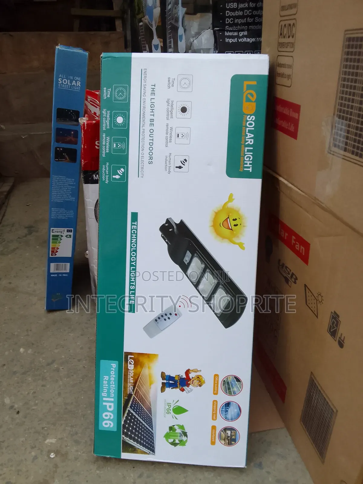 LCD Solar Light