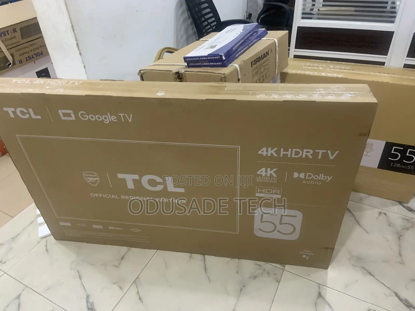 Horizon Display TCL 55inchsmart UHD Android HDR Google TV