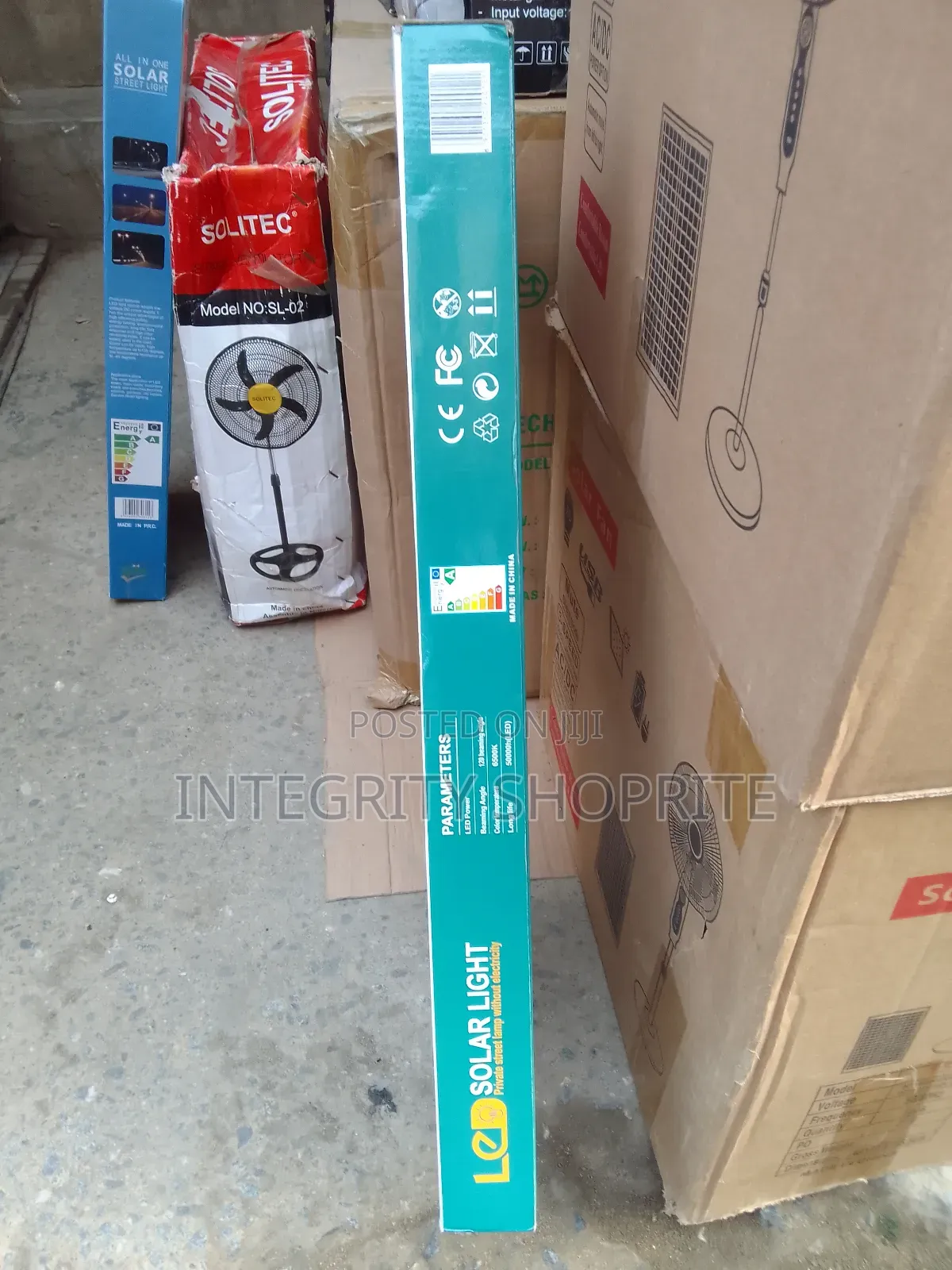 LCD Solar Light