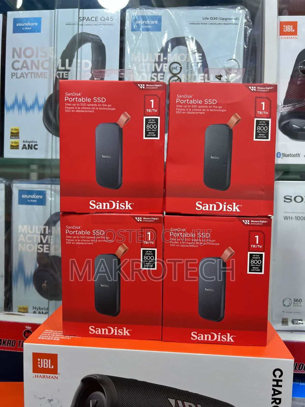 Sandisk 1tb Portable SSD – Up to 800mb/S - Usb-C - Usb 3.2