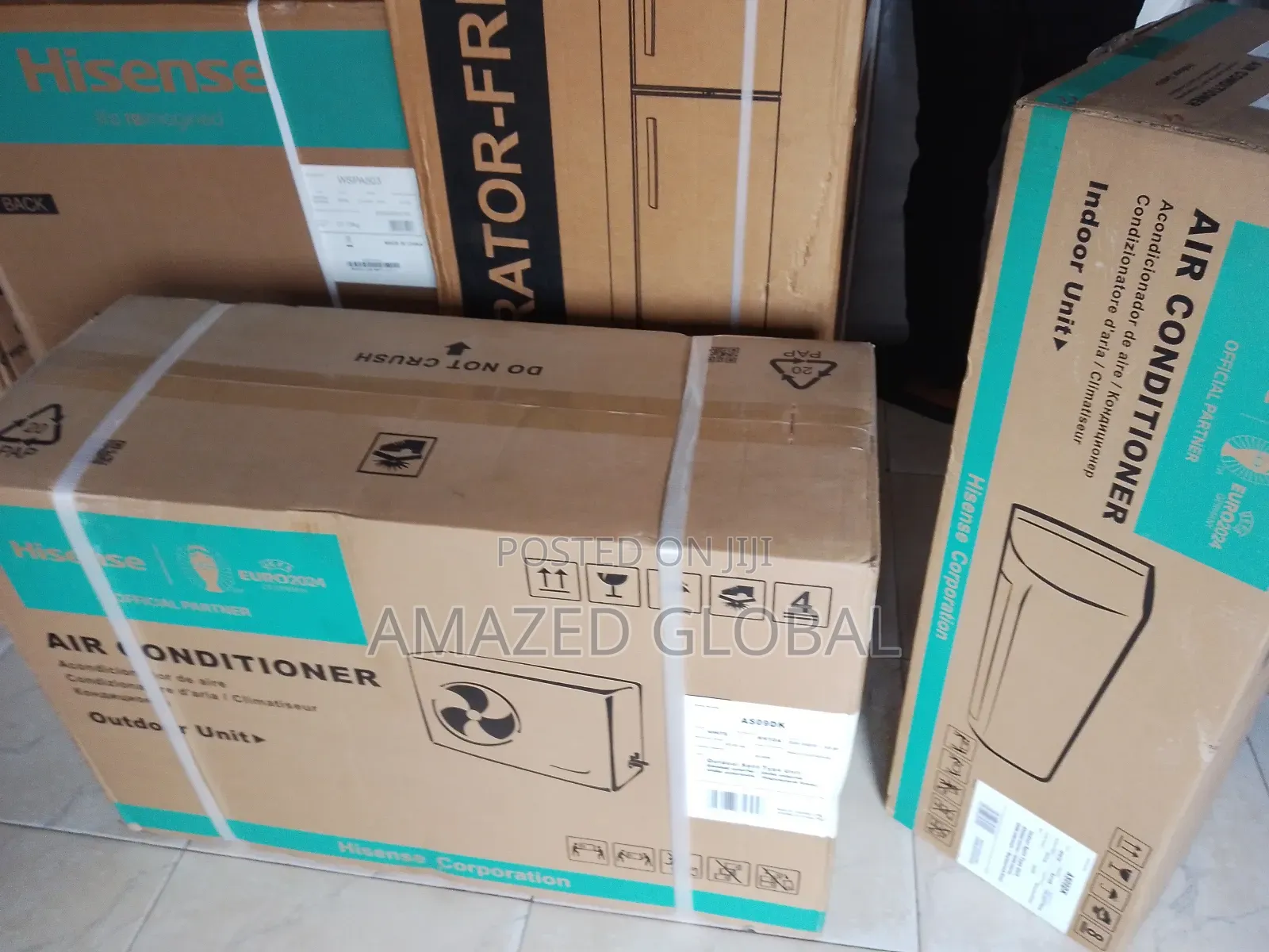 Comfortable Cooling Performance Hisense AC (As09dk) -White