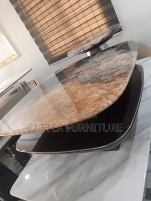 Quality Marble Top 2 in 1 Center Table