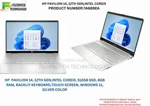 New Laptop HP Pavilion 14 8GB Intel Core i5 SSD 512GB