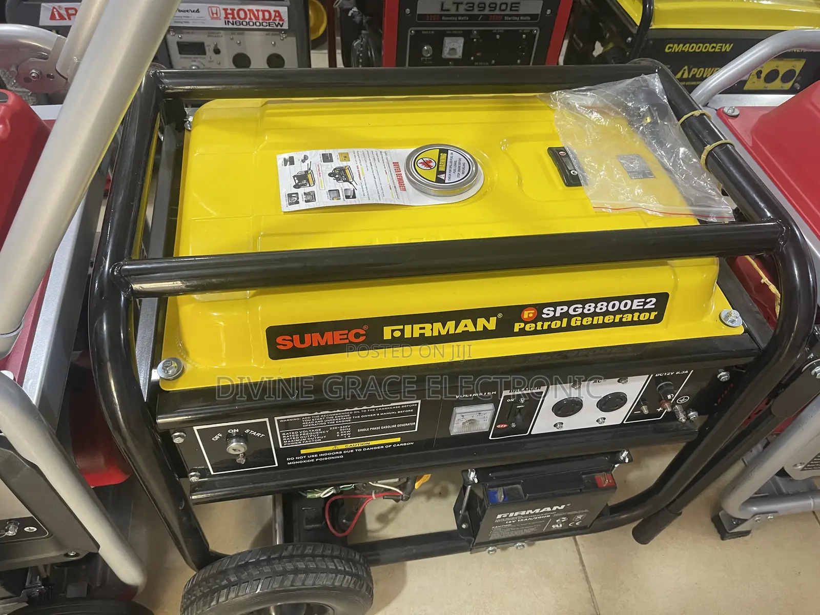 8.5kva Firman Petrol Generator