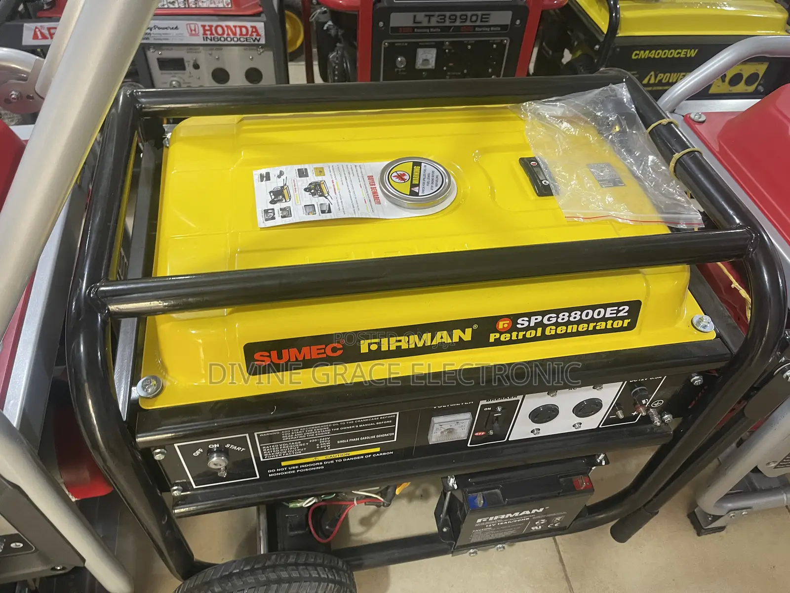 8.5kva Firman Petrol Generator