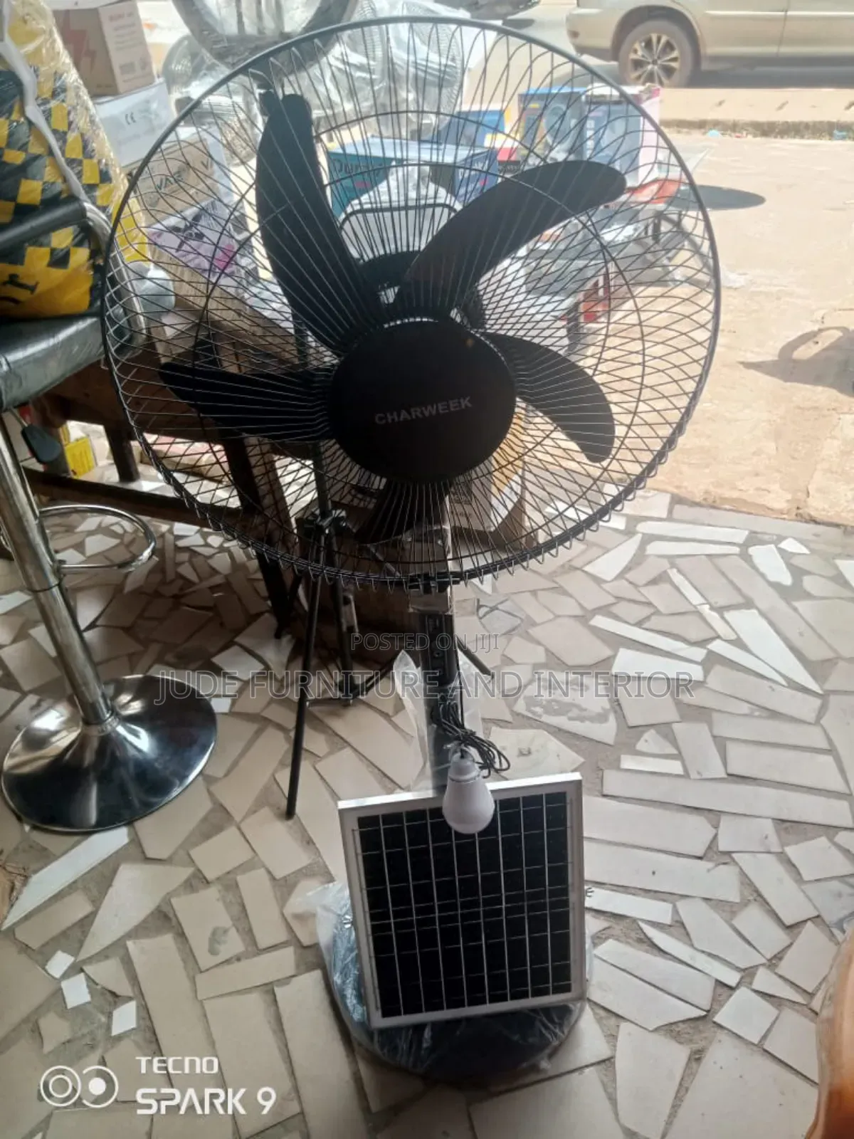 Solar Fan With Remote