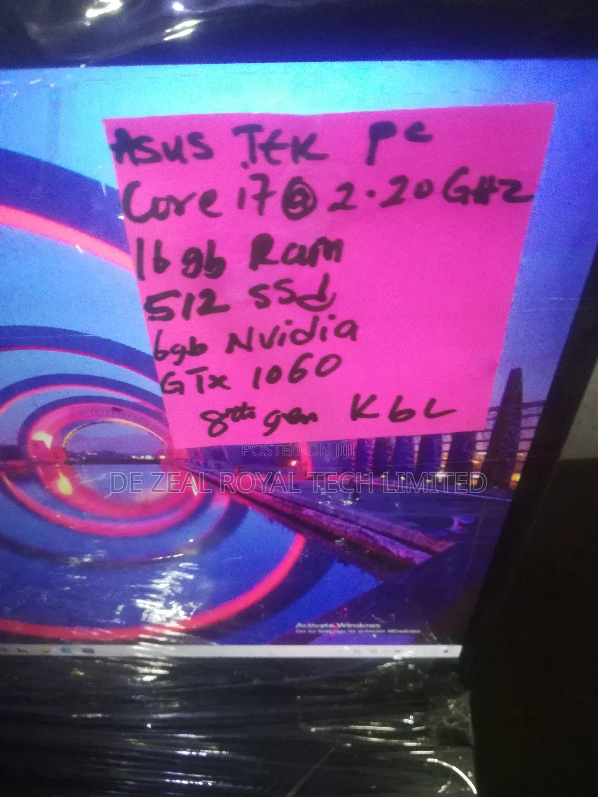 Laptop Asus ROG Strix G15 16GB Intel Core I7 SSD 512GB