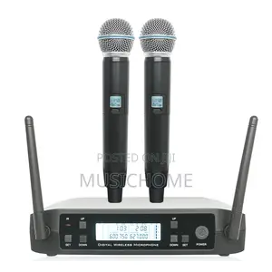 Professional Handheld Shure Wireless Microphone System