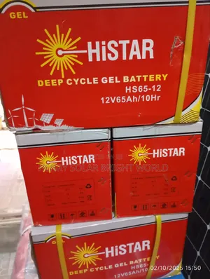 Histar 65ah 12v Gel Battery