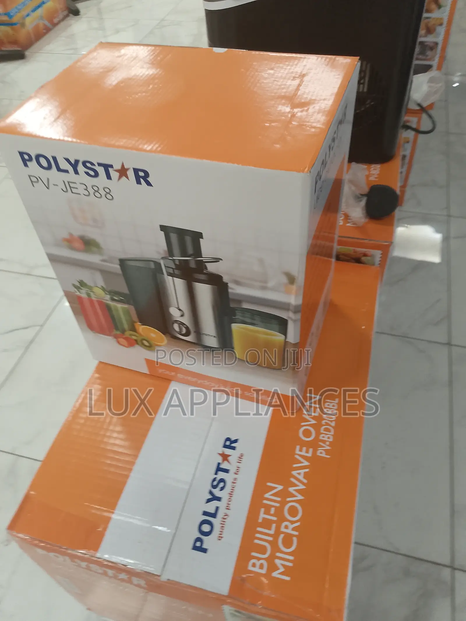 Polystar Quiet and Compact Juice Extractor 65mm