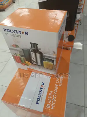 Polystar Quiet and Compact Juice Extractor 65mm