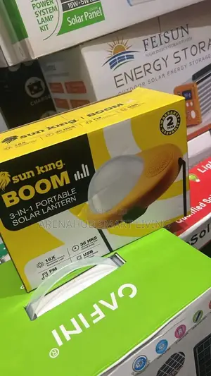 3 in 1 Sun King Boom Solar Light