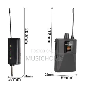 Lavalier Miniature Wireless UHF Microphone